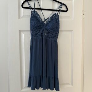 PINK BY Victorias Secret blue dress